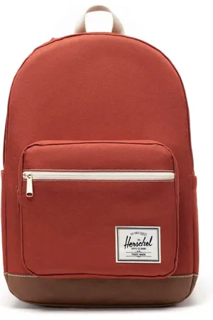 Herschel Väska, unisex, ONE Size, Polyester, Röd Ockra/Tan/Vit Söm Ryggsäck