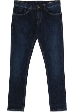 Dondup Jeans, Herr, W33, Denim, Stiliga Denim Jeans
