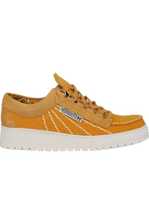 Mephisto Skor, Herr, 46 EU, Läder, Rainbow Sun snörsko gul