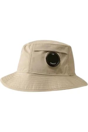 C.P. Company Accessoarer, Herr, L, Nylon, Broderad Söm Bucket Hat Nylon