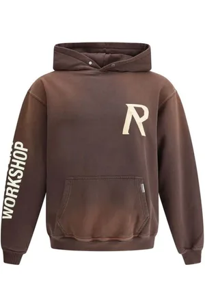 Represent Sweatshirts & Hoodies, Herr, S, Vintage Logo Hoodie med Tape Detaljer