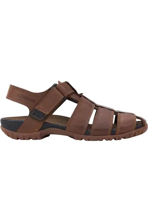 Mephisto Skor, Herr, 41 EU, Stilig herrsandal - kastanjbrun