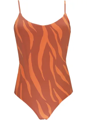 FISICO Badkläder, Dam, XS, Monokini med Vid Halsringning