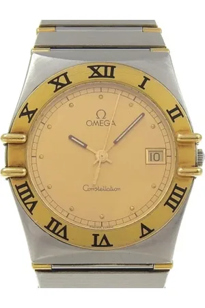 Omega Pre-owned, Herr, ONE Size, Pre-owned Rostfritt stal klockor