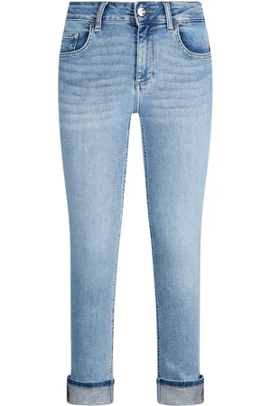 Liu Jo Jeans, Dam, W31, Bomull, Skinny Jeans med Manschetter