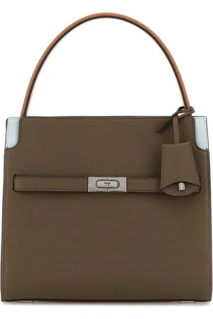 Tory Burch Väska, Dam, ONE Size, Läder, Läder Dubbel Lee Radziwill Handväska