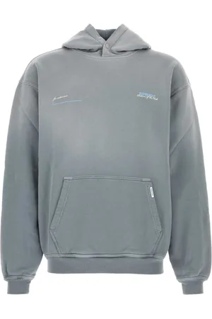 Represent Sweatshirts & Hoodies, Herr, S, Bomull, Puderblå Bomulls Sweatshirt