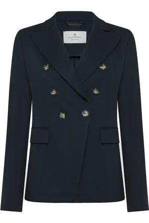 Peuterey Jacka, Dam, XS, Nylon, Blå Jersey och Nylon Jacka