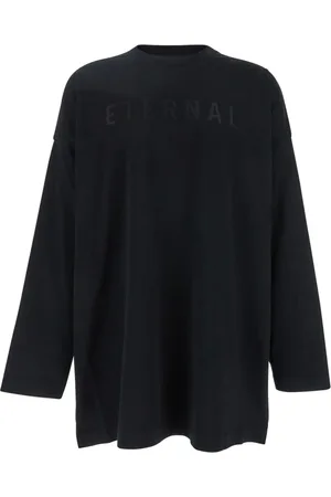 FEAR OF GOD Topp, Herr, L, Bomull, Svart Evig Långärmad Tröja