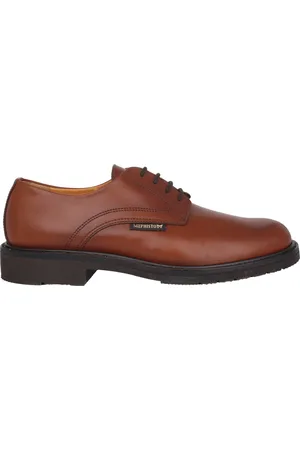 Mephisto Skor, Herr, 40 EU, Läder, Handgjorda Snörsko - Brun