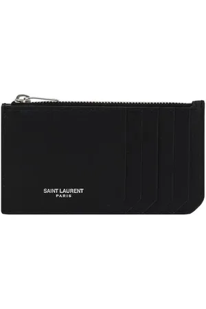 Saint Laurent Accessoarer, Herr, ONE Size, Snygg Korthållare med Dragkedjeficka