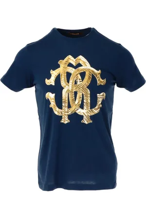 Roberto Cavalli Topp, Herr, S, Läder, Lyxiga Läder Ankelboots med Gummisula