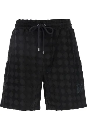 AMIRI Shorts, Herr, M, Bomull, Svarta Toweling Shorts