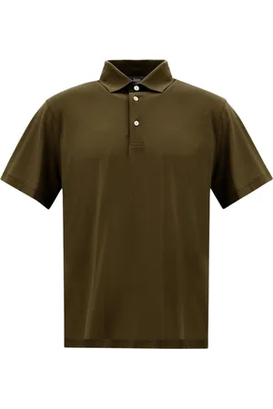 HERNO Topp, Herr, 2Xl, Bomull, Jersey Crepe Polo Shirt