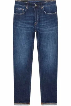 Dondup Jeans, Herr, W35, Denim, Ikonisk Regular Fit Denim Jeans