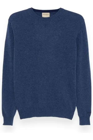 Woolrich Stickade tröjor & koftor, Herr, L, Lambswool Crewneck Tröja