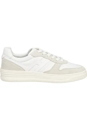 Hogan Skor, Herr, 40 EU, Läder, Vita Sneakers för Män Stiligt Komfort