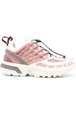 Salomon Skor, Herr, 43 1/2 EU, Vanilla Ice Mauve Plum Kitten Sneakers