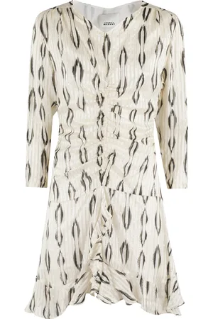 Isabel Marant Klänning, Dam, S, Elegant Sidens Lurex Klänning