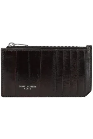 Saint Laurent Accessoarer, Herr, ONE Size, Läder, Läderkorthållare plånbok