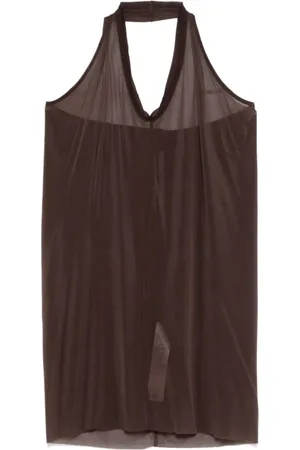 Rick Owens Topp, Dam, M, Mahogny Haltertopp