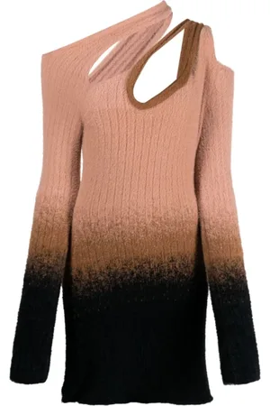 OTTOLINGER Klänning, Dam, S, Crossover Mini Klänning Svart/Vit/Rosa