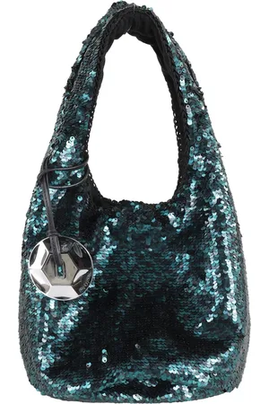 J.W.Anderson Väska, Dam, ONE Size, Paljetter, Sequin Mini Shopper i Petrol