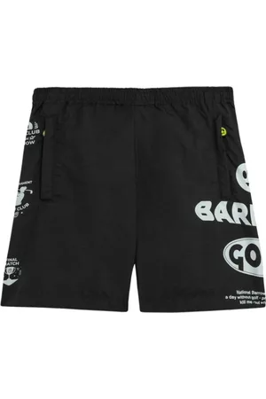 BARROW Shorts, Herr, L, Bomull, Popeline Print Bermuda Shorts