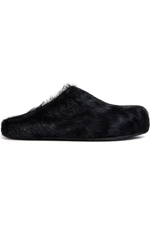 Marni Skor, Herr, 41 EU, Fur Sabot Sandaler