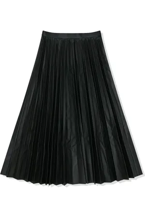 JUNYA WATANABE Kjol, Dam, S, Svart Organdy Veckad Kjol