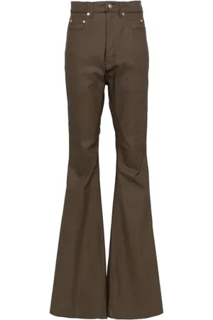 Rick Owens Byxor, Dam, W29, Denim, Denim Bootcut Pants Bolan Bean