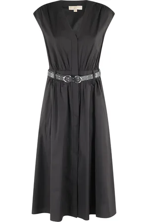 Michael Kors Klänning, Dam, L, Poplin Midi Klänning