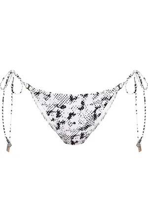 Tory Burch Badkläder, Dam, L, Läder, Vit Sea Kläder Slip Bikini