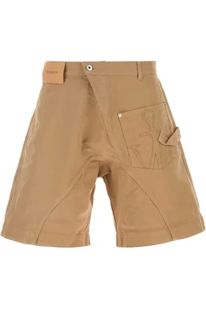 J.W.Anderson Shorts, Herr, L, Bomull, Kamel Bomull Bermuda Shorts