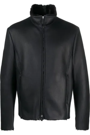 Giorgio Armani Jacka, Herr, L, Läder, Jackor