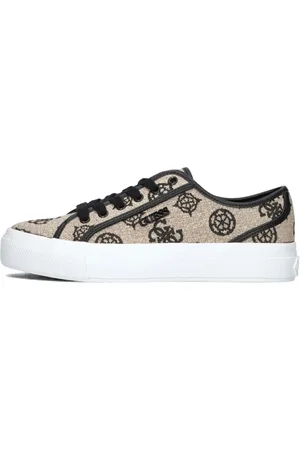 Guess Skor, Dam, 38 EU, Jelexa Svarta Sneakers för Damer