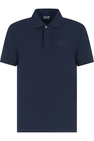 EA7 Topp, Herr, S, Bomull, Polo med korta ärmar