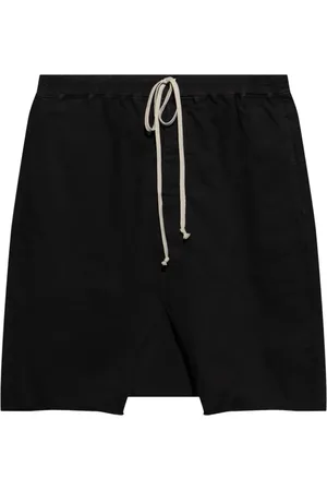 Rick Owens Shorts, Herr, L, Bomull, Drawstring Pods Byxor