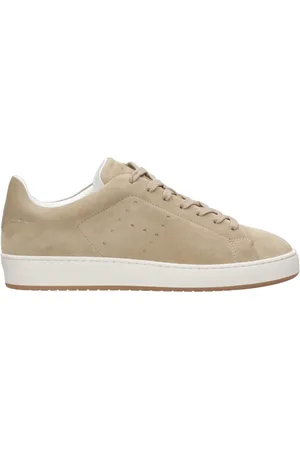 Hogan Skor, Herr, 40 1/2 EU, Läder, Mocka Läder Sneakers med Flätad Stängning