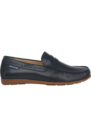 Mephisto Skor, Herr, 40 1/2 EU, Mocka, Marinblå Herr Mockasin
