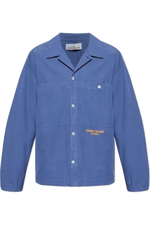 Stone Island Skjorta, Herr, M, Bomull, Kapsel skjorta Marina