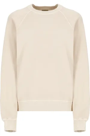 Woolrich Stickade tröjor & koftor, Dam, XS, Bomull, Bomullsweatshirt med Logotyp