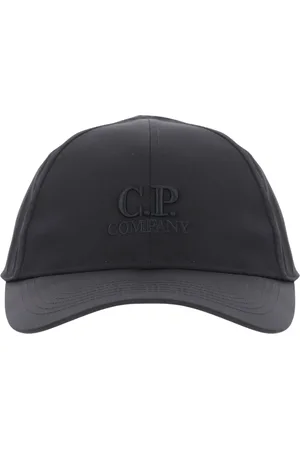 C.P. Company Accessoarer, Herr, ONE Size, Nylon, Nylon Logomössa med Justerbar Stängning