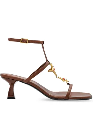 NODALETO Skor, Dam, 38 EU, Läder, Klack sandaler