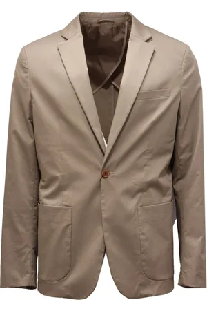 SELECTED Jacka, Herr, L, Bomull, Lätt Bomull Jacka Öken Taupe Blazer