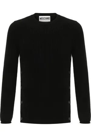Moschino Stickade tröjor & koftor, Herr, S, Stiliga Sweaters för varje tillfälle