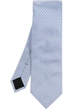 Lanvin Accessoarer, Herr, ONE Size, Sidens prickig slips