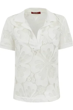 Max Mara Topp, Dam, M, Vita Romeo Skjortor