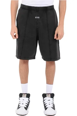 GCDS Shorts, Herr, M, Bomull, Bermuda Sweatshirt med elastisk midja