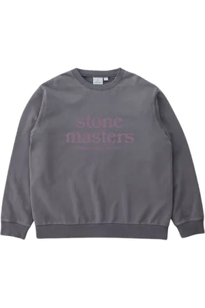Gramicci Sweatshirts & Hoodies, Herr, M, Bomull, Mysig Stonemasters Sweatshirt för alla tillfällen